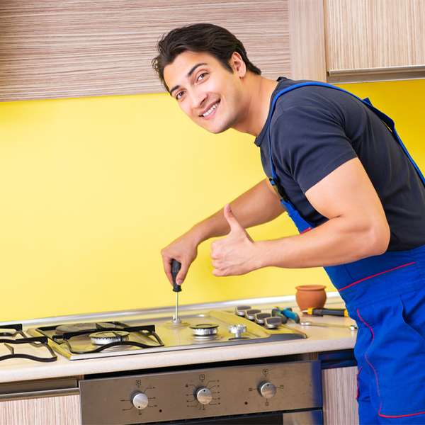 can you provide references from satisfied stove repair customers in Melvin IA